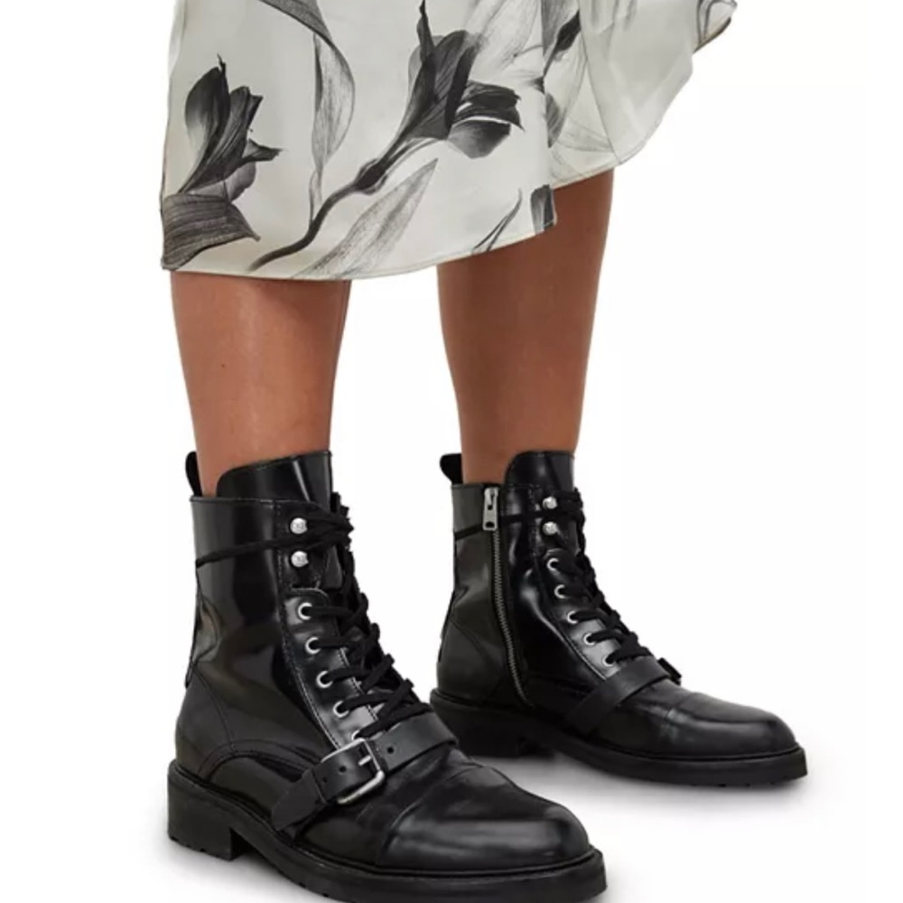 All Saints Donita Ankle Combat Boots